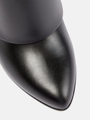 Stivaletti di pelle Givenchy nero