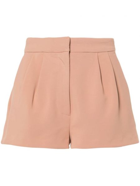 Kratke hlače od krep Elisabetta Franchi ružičasta