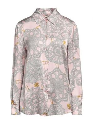 Camisa de seda de viscosa Boutique Moschino rosa