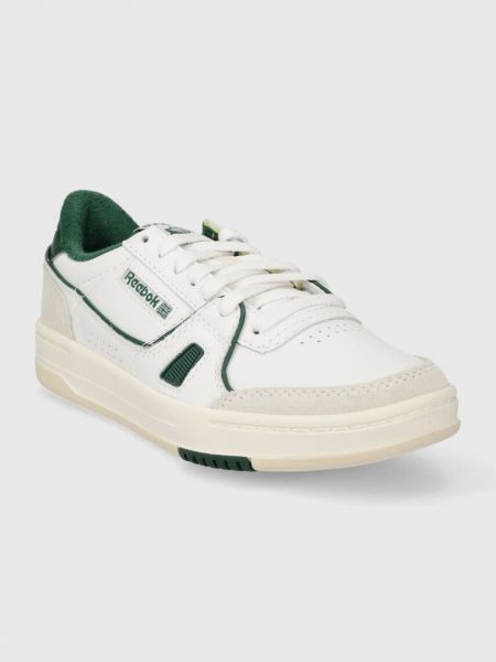 Sneakersy skórzane Reebok Classic białe