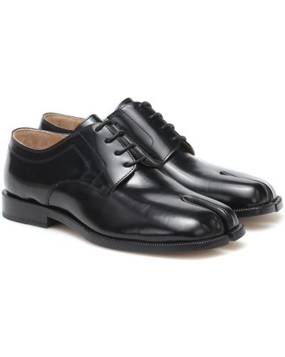 Kožne brogue cipele Maison Margiela crna