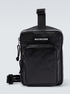 Crossbody táska Balenciaga fekete