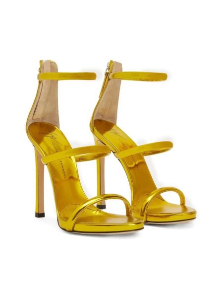 Sandały Giuseppe Zanotti żółte