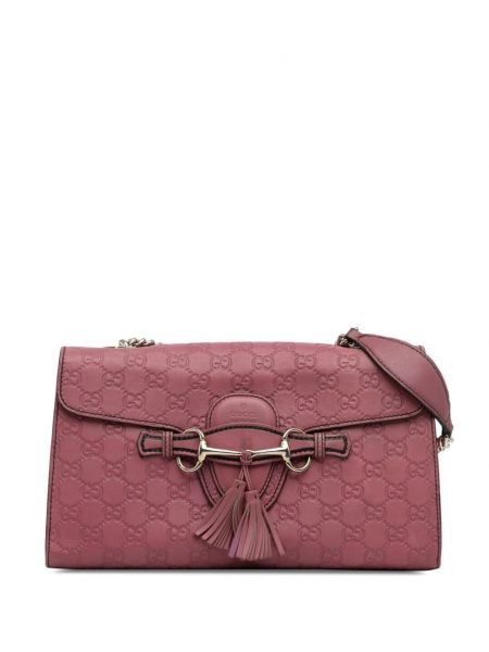 Чанта за ръка Gucci Pre-owned розово