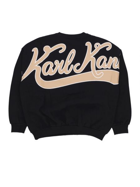 Sweatshirt mit rundhalsausschnitt Karl Kani schwarz