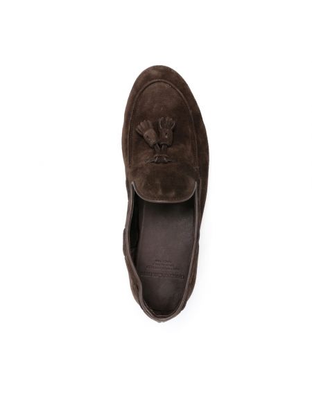 Loafers de ante Officine Creative marrón