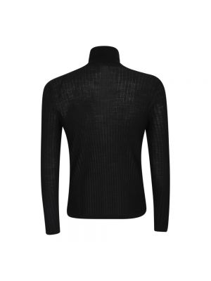 Sweter wełniany Ballantyne czarny