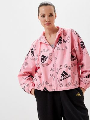 Ветровка Adidas, розовая