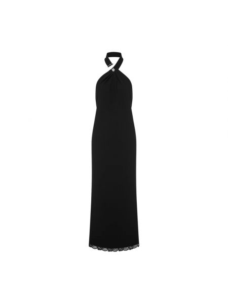 Sukienka długa Moschino czarna