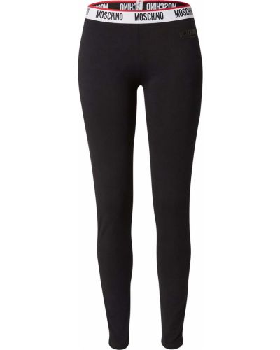 Moschino Underwear Legíny  čierna / biela / červená
