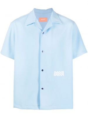 Camicia Bossi Sportswear, blu