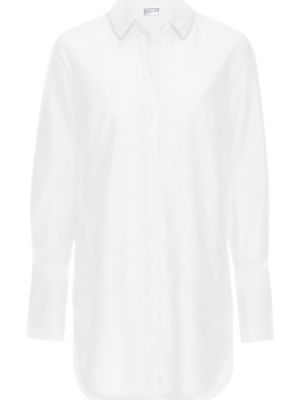 Блузка с воротником Bodyflirt белая