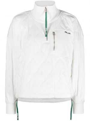 Péřová bunda na zip Rlx Ralph Lauren bílá