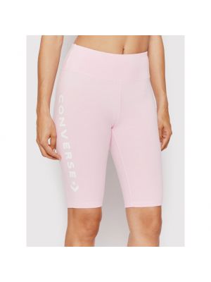 Pantaloni scurți de sport Converse roz