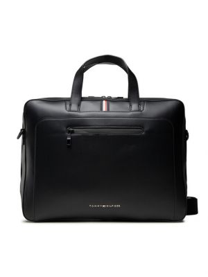 Τσάντα laptop Tommy Hilfiger μαύρο