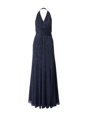 Nėriniuotas vakarinė suknelė su karoliukais Lace & Beads