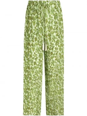 Pantaloni cu imagine Etro verde