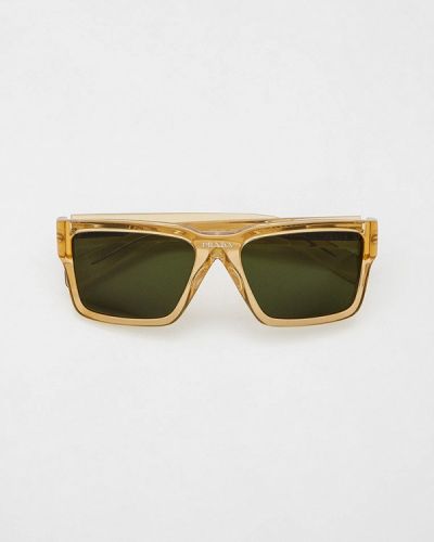 Солнцезащитные очки Prada, бежевые