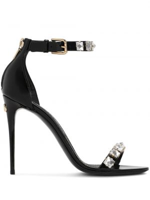 Sandales à imprimé en cristal Dolce & Gabbana