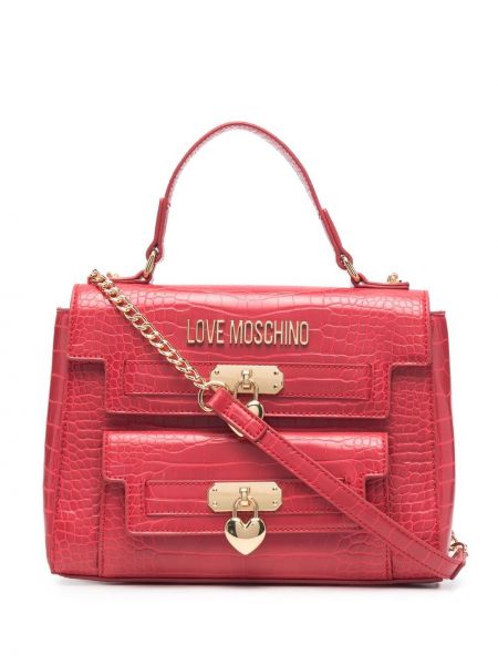 Shoppingbag Love Moschino rød