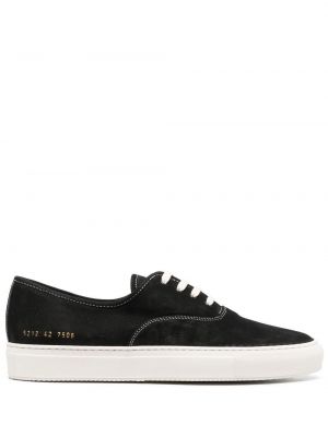 Lær sneakers Common Projects svart