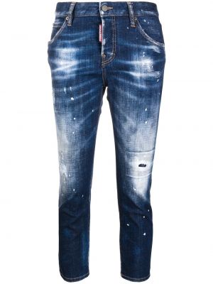 Slitna jeans Dsquared2 blå