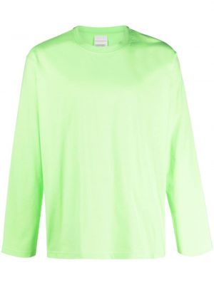 Памучна тениска с принт Stockholm Surfboard Club зелено