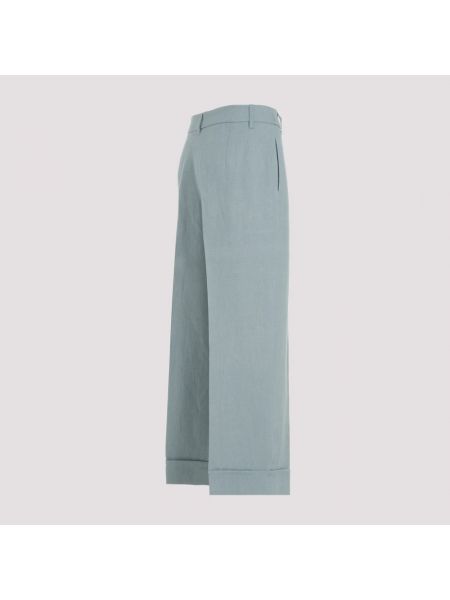 Pantalones rectos de lino Max Mara
