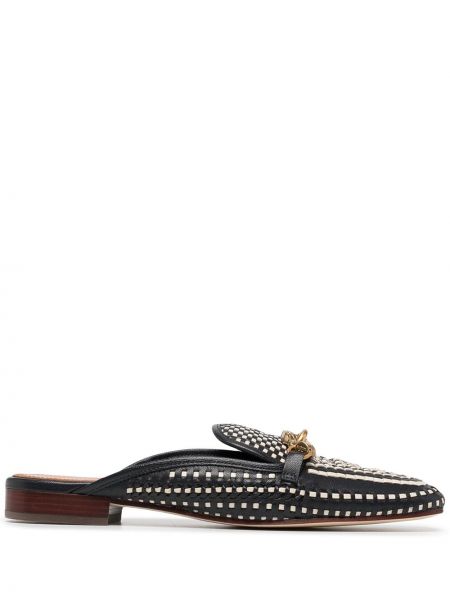 Loafers med åpen rygg Tory Burch blå