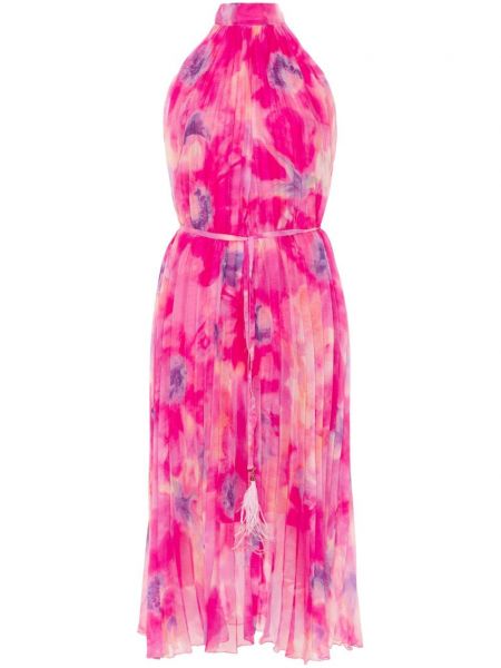 Φλοράλ μάξι φόρεμα με σχέδιο Liu Jo ροζ