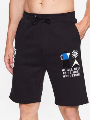 Laza szabású sport rövidnadrág Only & Sons fekete