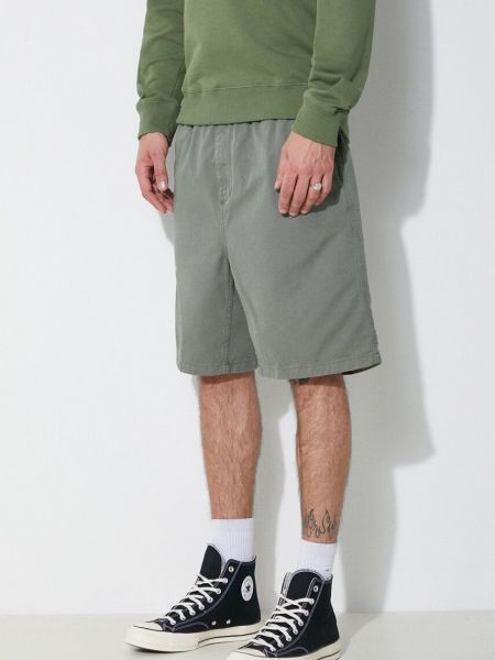 Pamučne kratke hlače Carhartt Wip zelena