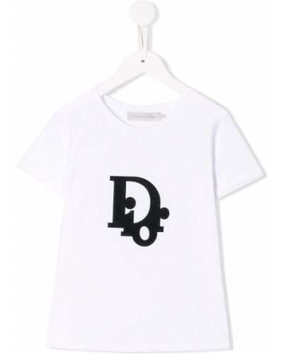 T-shirt z printem Baby Dior