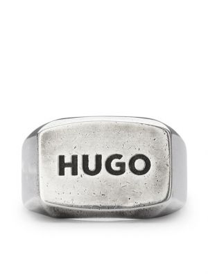 Inel Hugo argintiu