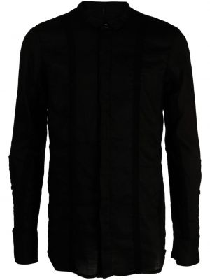 Marškiniai slim fit Masnada juoda