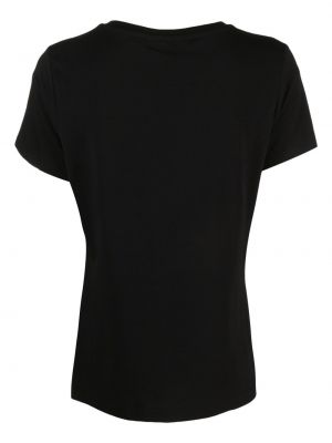 T-shirt à imprimé en jersey Dkny noir