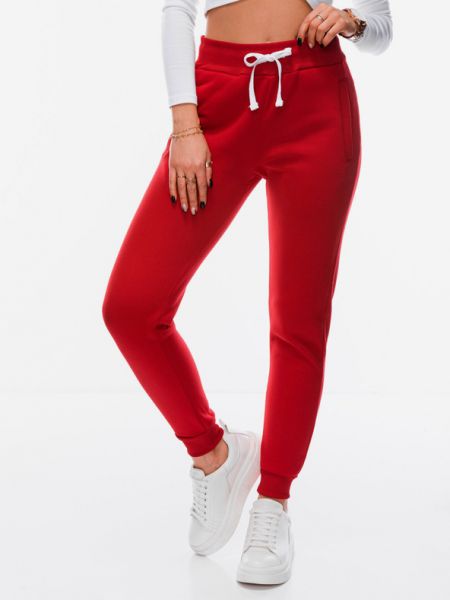 Pantaloni sport Edoti roșu