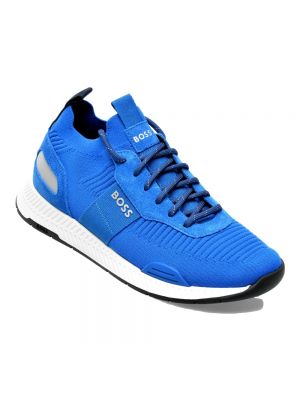 Sneakersy Hugo Boss niebieskie