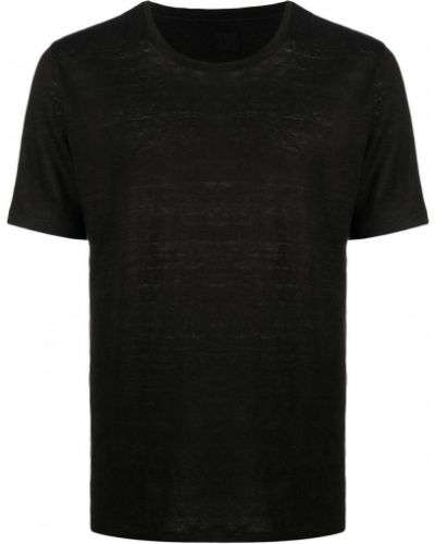 Leinen t-shirt 120% Lino schwarz