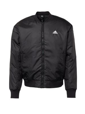 Μπουφάν bomber Adidas Sportswear μαύρο