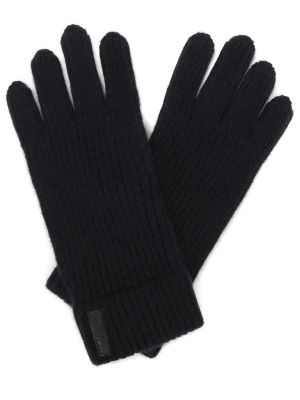 Кашемировые перчатки Giorgio Armani синие