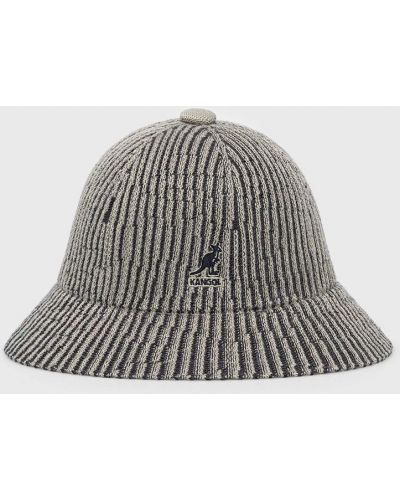 Šedý vlněný klobouk Kangol