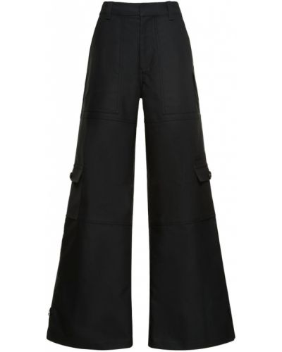 Relaxed карго панталони Marc Jacobs черно