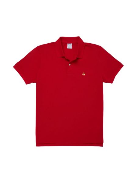 Polo slim avec manches courtes Brooks Brothers rouge