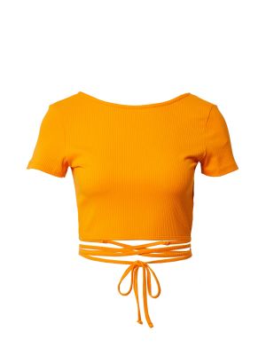 Marškinėliai Edited oranžinė