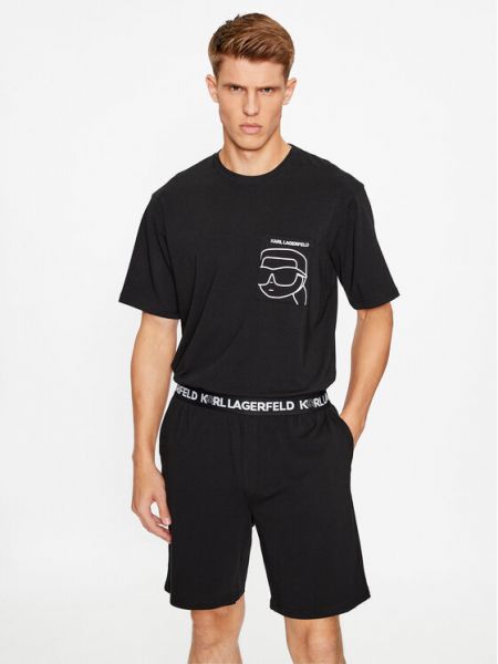 Черная пижама Karl Lagerfeld