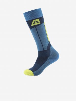 Ponožky z merina Alpine Pro modrá