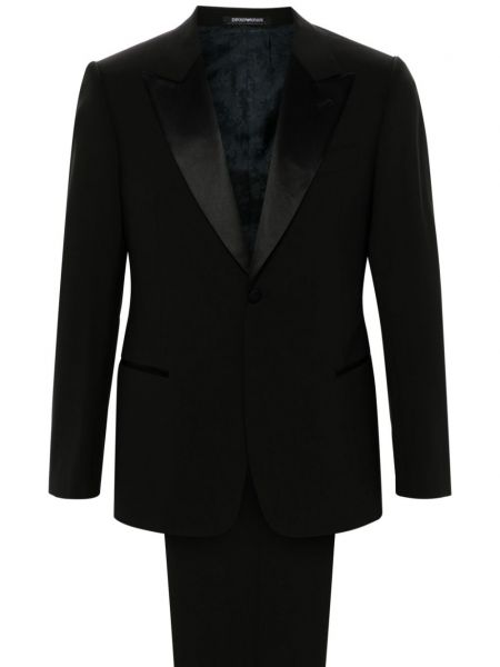 Oblek Emporio Armani čierna