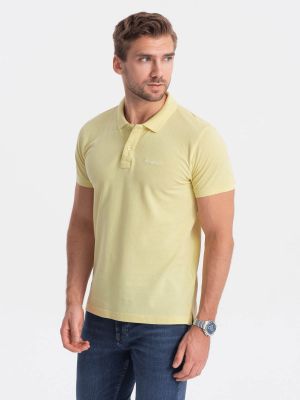 Polo marškinėliai Ombre geltona