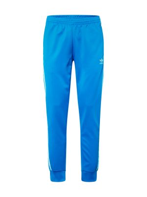 Sportinės kelnes slim fit Adidas Originals mėlyna